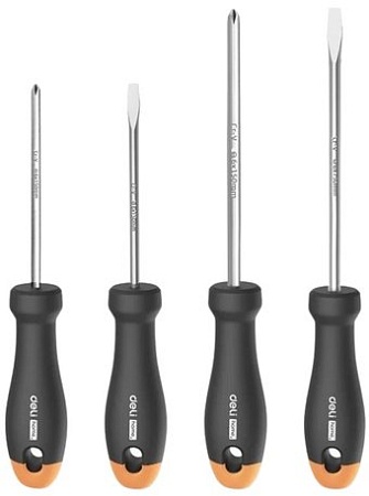 Набор отверток Deli HT1004C (4 предмета)