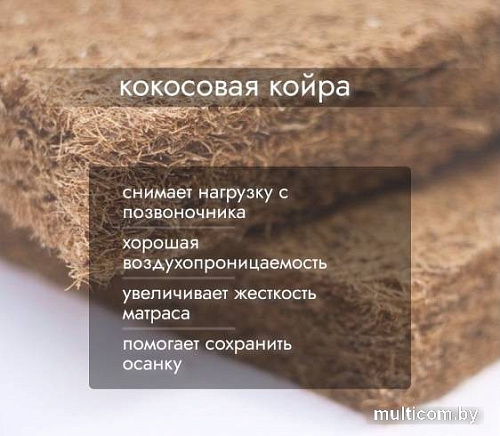 Матрас Капризун Холкон с кокосом 60x120