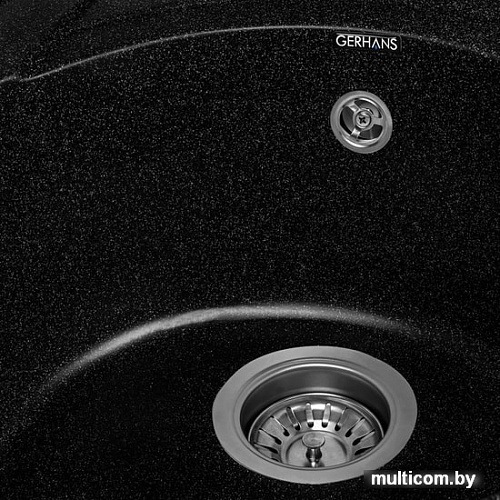 Кухонная мойка Gerhans A01 (черный)