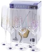 Набор бокалов для шампанского Bohemia Crystal Sandra 40728/Q9119/200