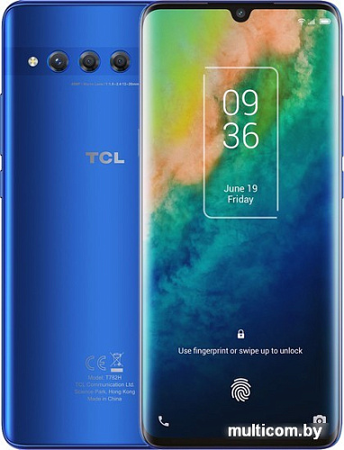 Смартфон TCL 10 Plus 6GB/256GB (лунный синий)
