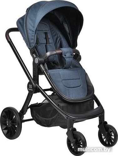 Универсальная коляска Farfello Baby shell BBS-12 (2 в 1, синий)