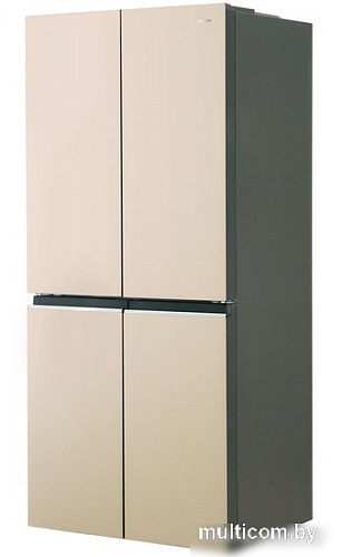 Четырёхдверный холодильник CENTEK CT-1744 Beige