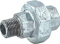 Фитинг Fittex PLUS Соединитель Разборный МР Американка Ду 15 (1/2&quot;) 127-3561 (чугун оцинкованный)
