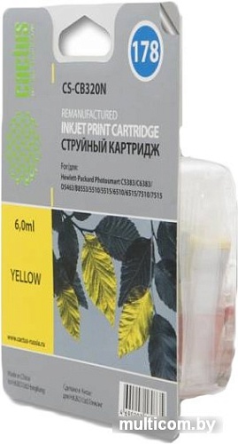 Картридж CACTUS CS-CB320N (аналог HP 178 (CB320HE))