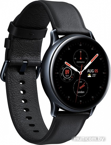 Умные часы Samsung Galaxy Watch Active2 40мм (сталь, черный)