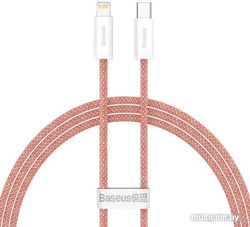 Кабель Baseus Lightning - USB Type-C CALD000107 (2 м, оранжевый)