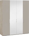 Шкаф распашной Трия Эмбер СМ-348.07.013 (баттл рок/серый глянец)