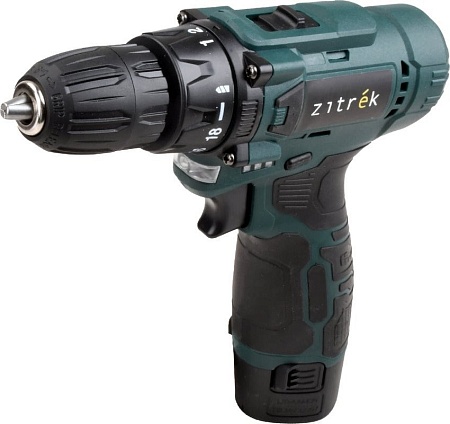 Дрель-шуруповерт Zitrek Green 12V Plus 085-1013 (с 1-им АКБ)