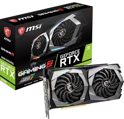 Видеокарта MSI GeForce RTX 2060 Gaming Z 6GB GDDR6