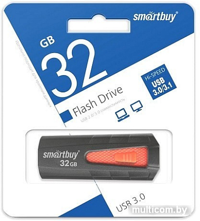 USB Flash Smart Buy Iron 32GB (черный)