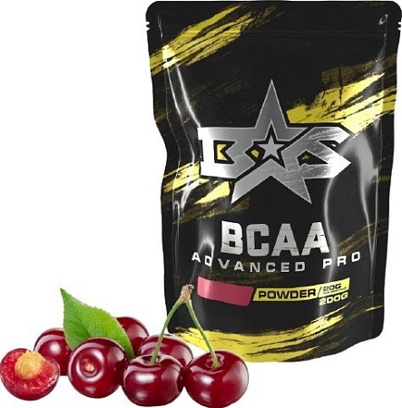 Аминокислоты Binasport Advanced PRO BCAA (200г, вишня)