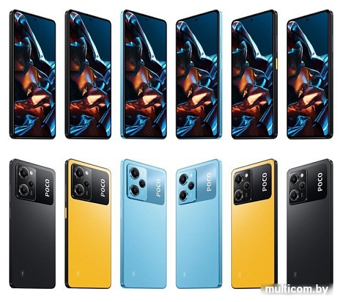 Смартфон POCO X5 Pro 5G 6GB/128GB международная версия (черный)