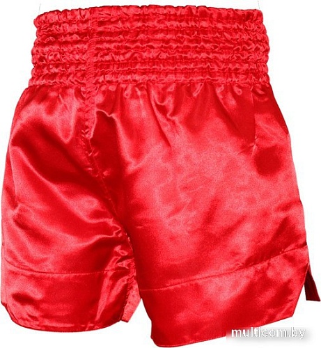 Шорты BoyBo для тайского бокса (XS, красный)