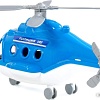 Игрушечный транспорт Полесье Вертолет-полиция Альфа 72405 (синий)