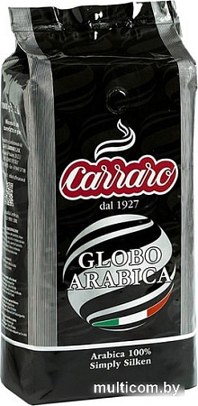 Кофе Carraro Globo Arabica в зернах 1 кг