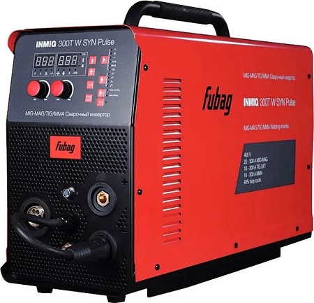 Сварочный инвертор Fubag INMIG 300T W SYN Pulse 31593 + горелка (31593.1)