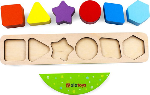 Развивающая игрушка Alatoys Геометрик БЛ07
