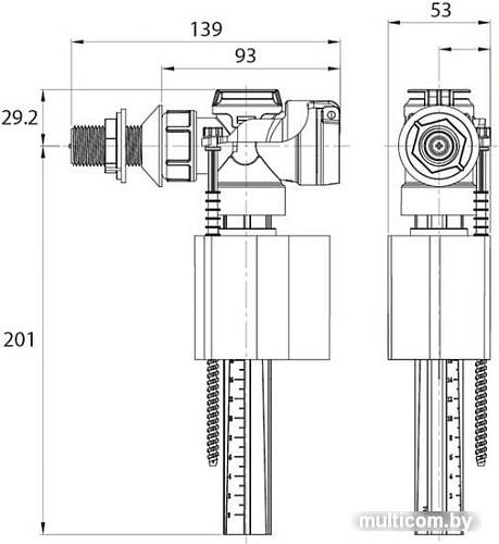 Комплект арматуры IDDIS F012400-0005