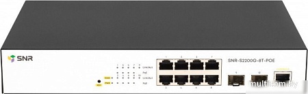 Настраиваемый коммутатор SNR SNR-S2200G-8T-POE