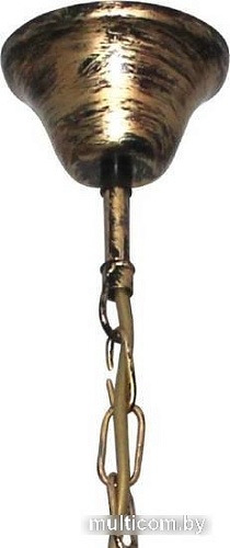 Подвесная люстра Элетех Рустика 234 НСБ 01-3х60-147 Е14 1005404272 (черный матовый/золото)