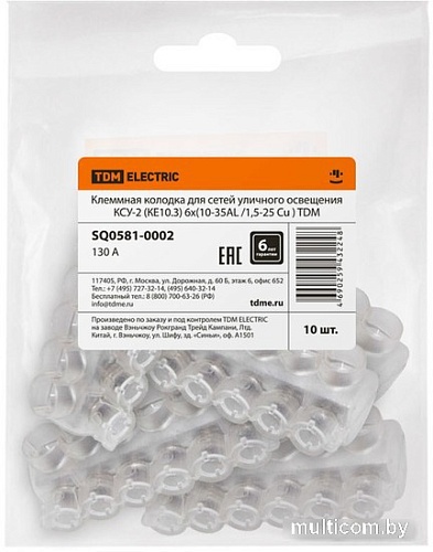 Клеммная колодка TDM SQ0581-0002