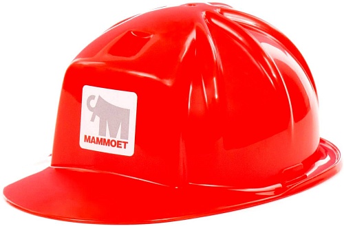 Каска строительная игрушечная Полесье Каска Mammoet 57013