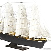 Сборная модель Огонек Парусный барк Крузенштерн С-43