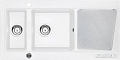 Кухонная мойка Deante Modern ZQM A513 (алебастр)