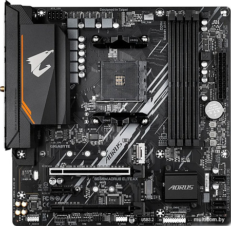 Материнская плата Gigabyte B550M Aorus Elite AX