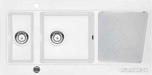 Кухонная мойка Deante Modern ZQM A513 (алебастр)