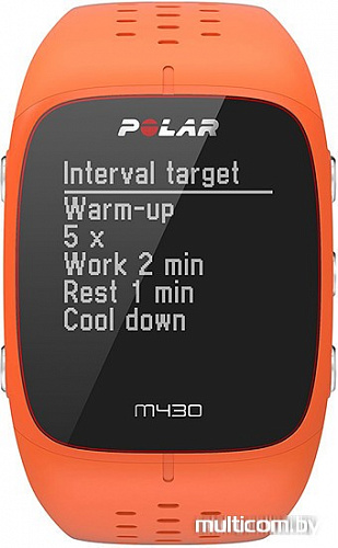 Умные часы Polar M430 (оранжевый)