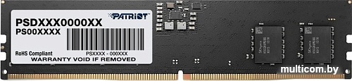 Оперативная память Patriot Signature Line 16ГБ DDR5 5600 МГц PSD516G560081