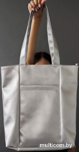 Сумка шоппер MT.style Классика2 (серебристый)