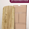 Столешница Millwood Закругленная 120x70 (дуб золотой Craft)