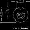 Умывальник Duravit Bacino 42x42 (0325420000)