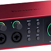 Аудиоинтерфейс Focusrite Scarlett 4i4 (4-е поколение)