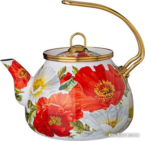 Чайник без свистка Agness Маки 950-473