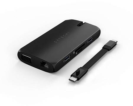 Док-станция Satechi USB-C On-The-Go Multiport Adapter ST-UCMBAK