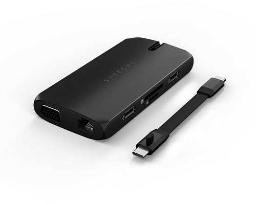 Док-станция Satechi USB-C On-The-Go Multiport Adapter ST-UCMBAK