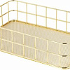 Домашний органайзер для косметики Monte Vita Корзинка 272481 (золотой)