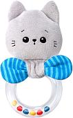 Погремушка Мякиши колечко Котенок Кекс 603