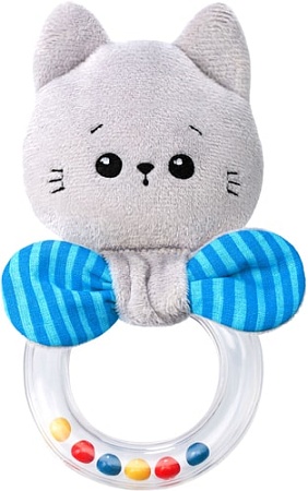 Погремушка Мякиши колечко Котенок Кекс 603
