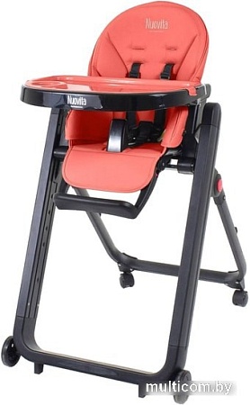 Стульчик для кормления Nuovita Futuro Senso Nero (коралловый)