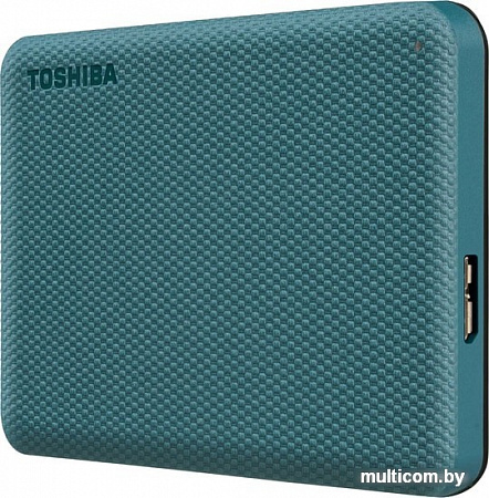 Внешний накопитель Toshiba Canvio Advance 4TB HDTCA40EG3CA (зеленый)