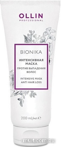 Маска Ollin Professional BioNika Интенсивная против выпадения волос 200 мл