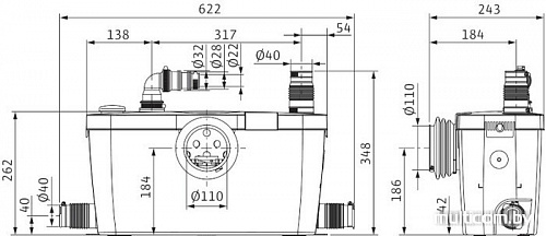 Насос Wilo HiSewlift 3-35