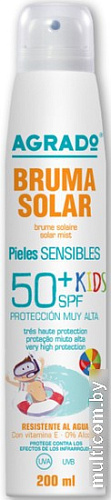 Спрей солнцезащитный Agrado Solar mist SPF50+ Kids 200 мл