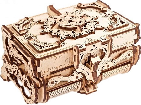 3Д-пазл Ugears Антикварная шкатулка