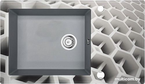 Кухонная мойка Deante Capella ZSC SC2C (серый металлик)